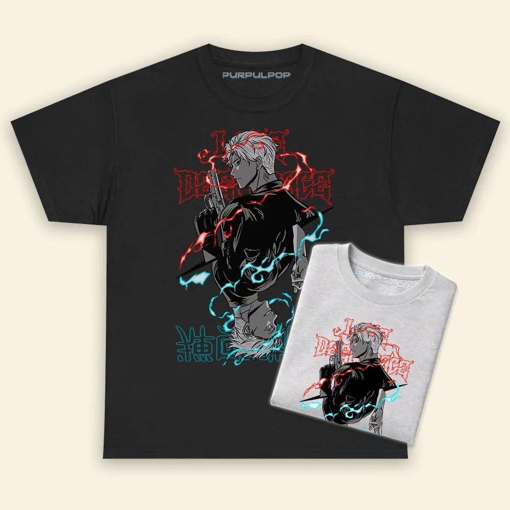 Sylus and Gojo Satoru Upside-down Art Shirt