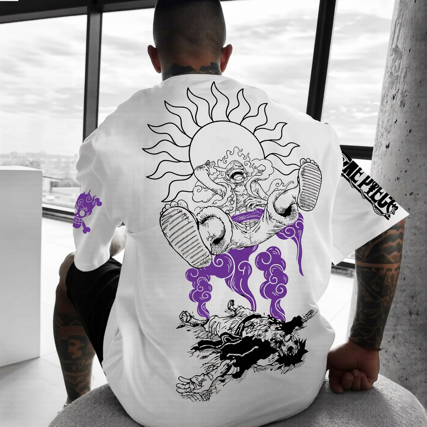 Unisex Anime Inspired Vintage T-Shirt