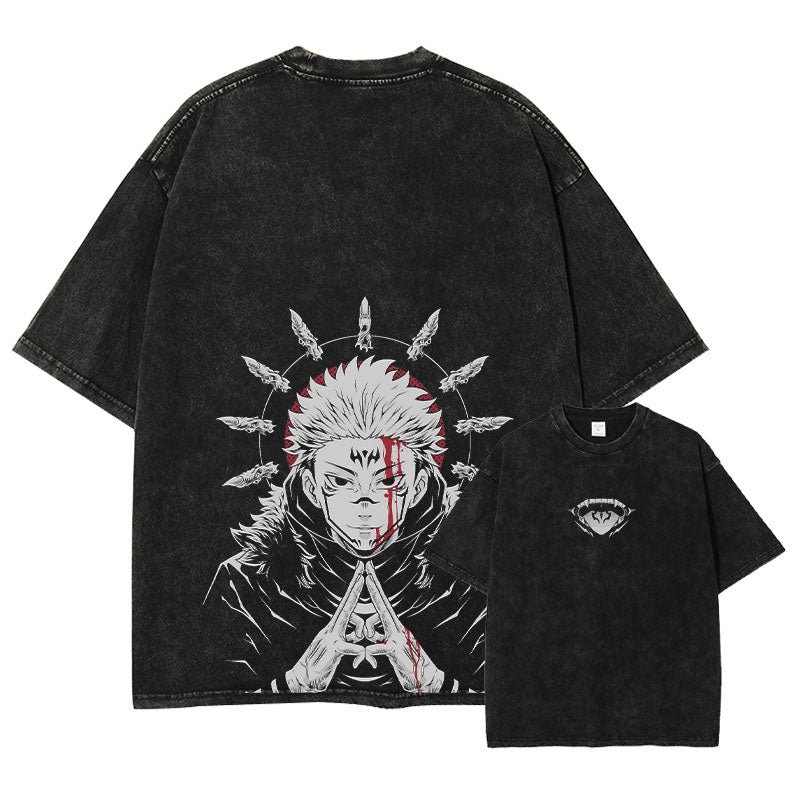 Inner Curse Anime Graphic T-Shirt â€?Cotton Oversized Tee