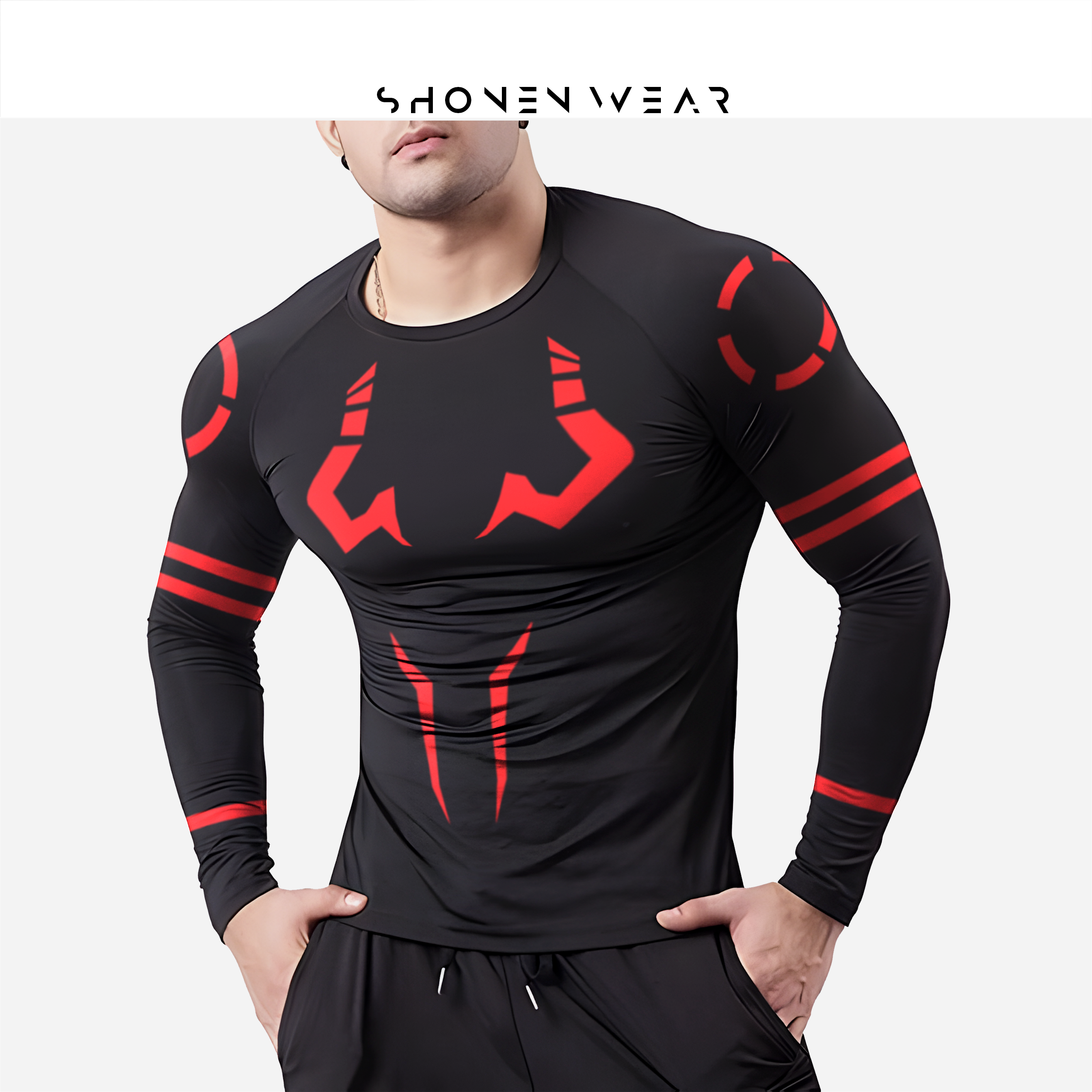 Compression t-shirt / Sukuna unleashed
