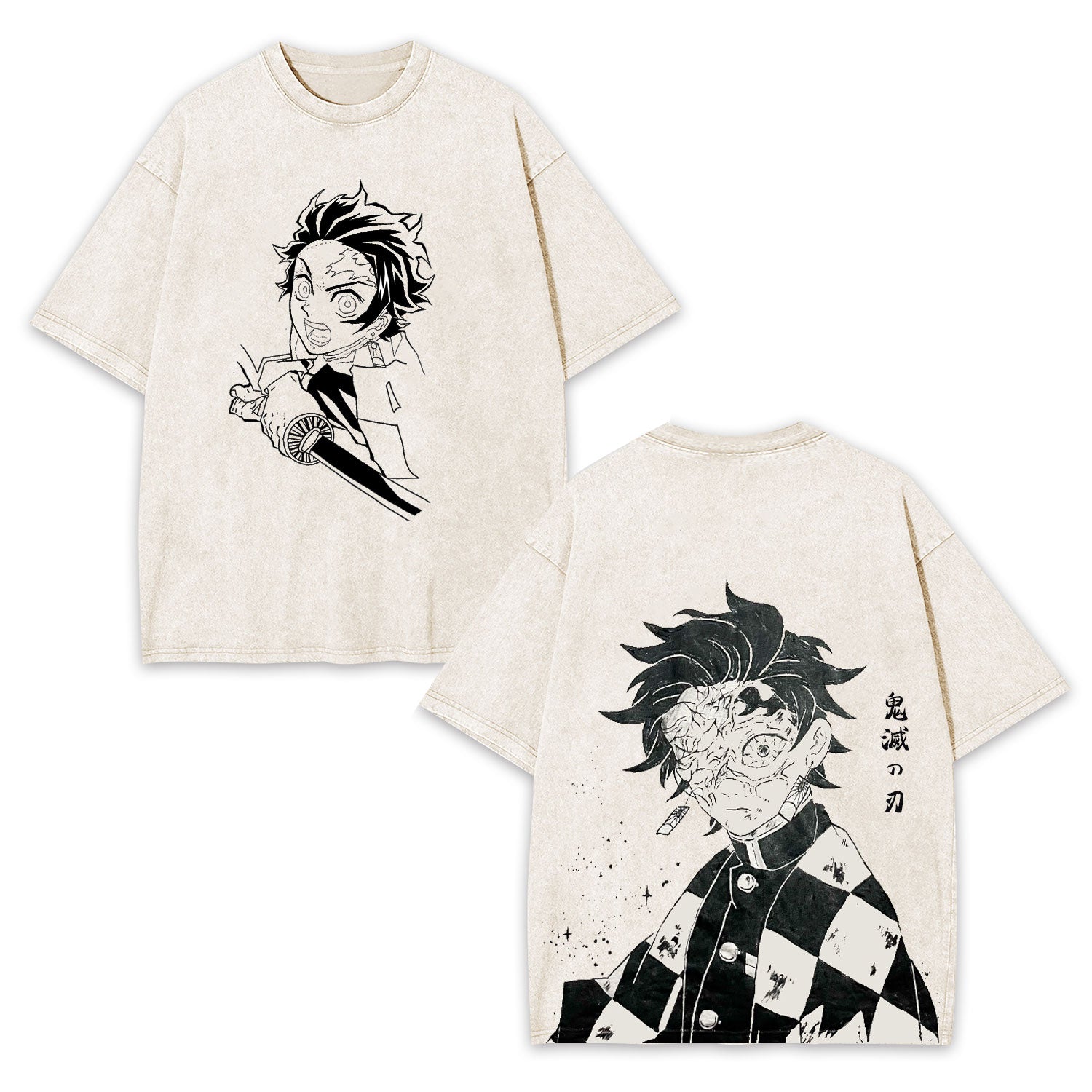 ANIME OVERSIZED TEE �?DEMON SLAYER-[DS]