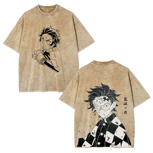 ANIME OVERSIZED TEE �?DEMON SLAYER-[DS]