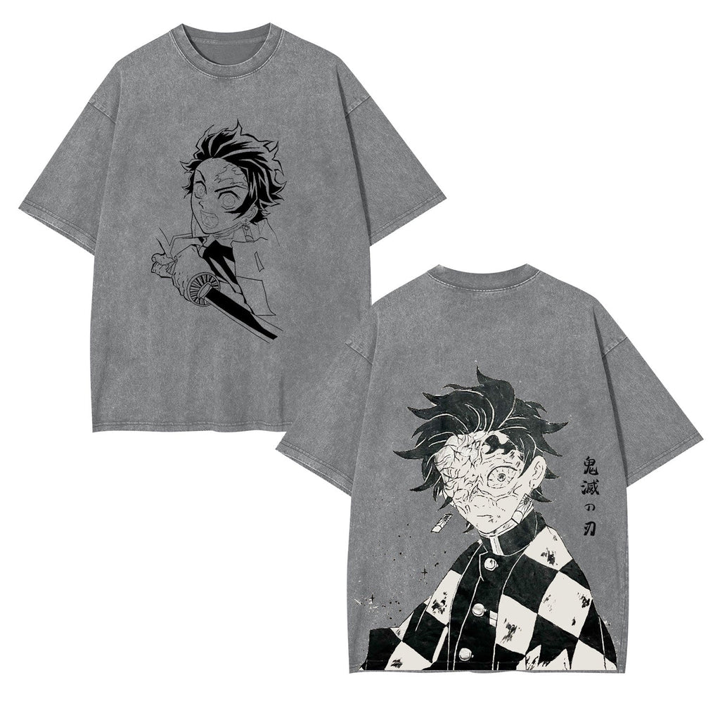 ANIME OVERSIZED TEE �?DEMON SLAYER-[DS]