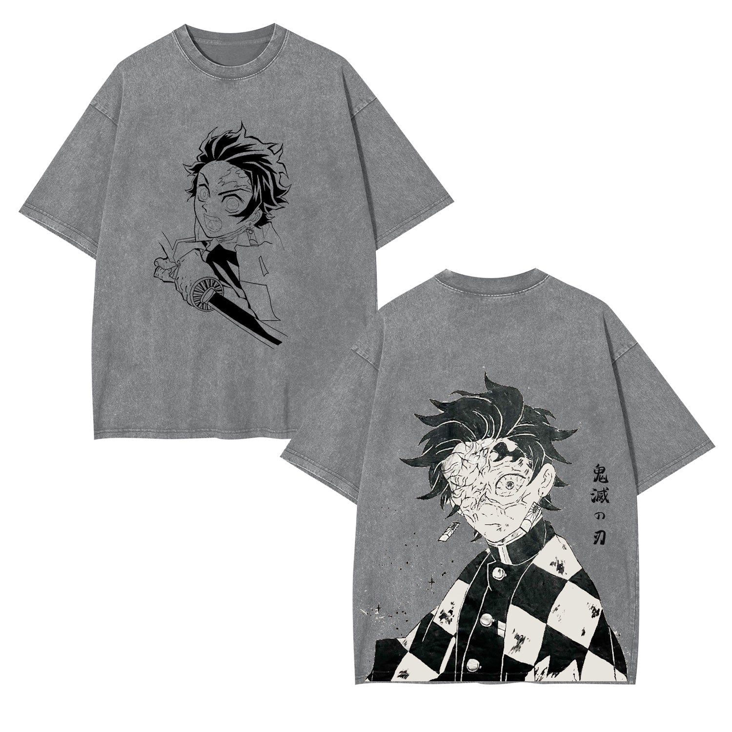 ANIME OVERSIZED TEE �?DEMON SLAYER-[DS]