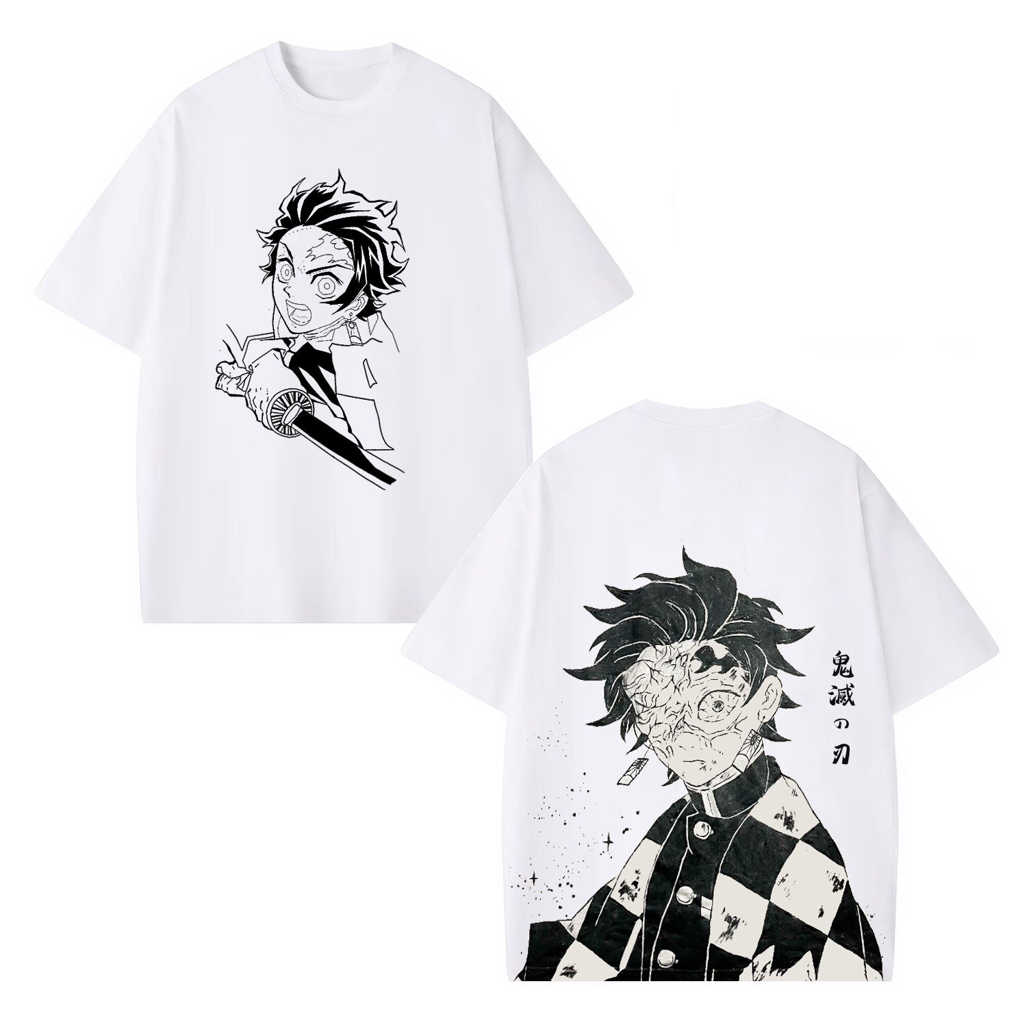 ANIME OVERSIZED TEE �?DEMON SLAYER-[DS]