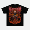 FLAME HASHIRA UNISEX ANIME INSPIRED VINTAGE OVERSIZED TEE丨DEMON SLAYER