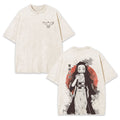 KAMADO NEZUKO DEMON SLAYER ANIME UNISEX WASHED T-SHIRT -[DS]