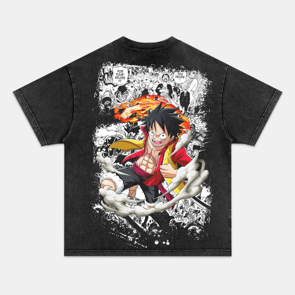 LUFFY VINTAGE TEE|ONE PIECE
