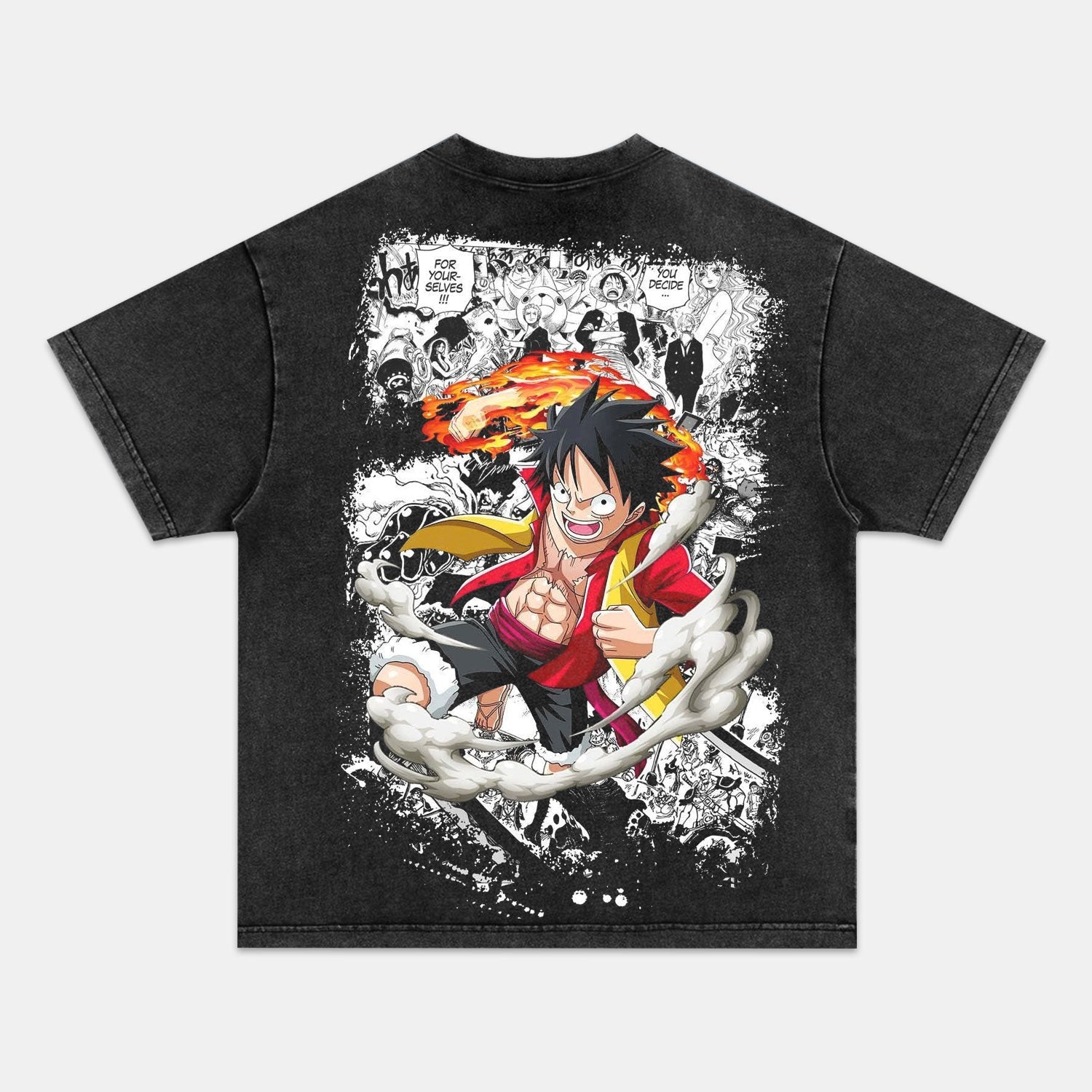 LUFFY VINTAGE TEE|ONE PIECE