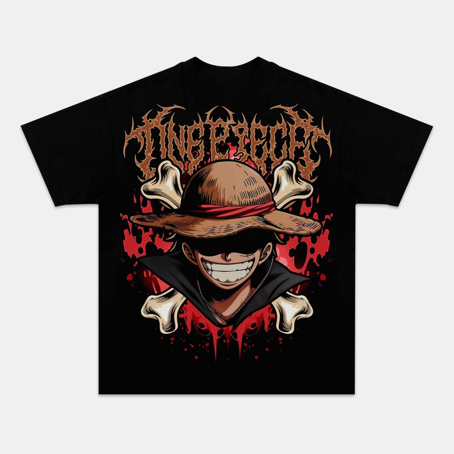 LUFFY ANIME INSPIRED VINTAGE TEE|ONE PIECE