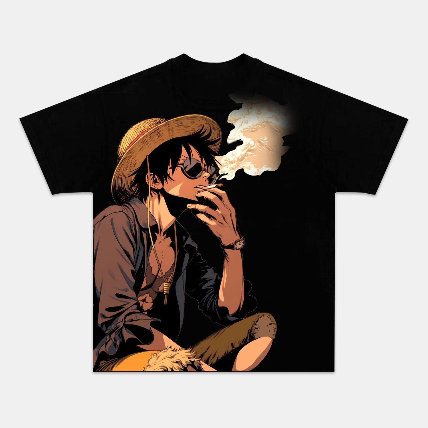 LUFFY ANIME INSPIRED VINTAGE TEE|ONE PIECE