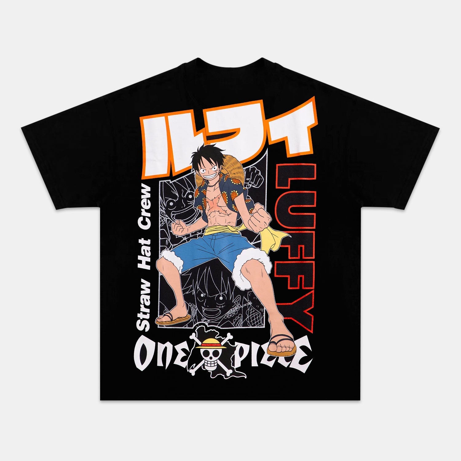 LUFFY ANIME INSPIRED VINTAGE TEE|ONE PIECE