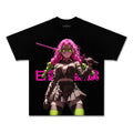 UNISEX ANIME INSPIRED VINTAGE TEE丨DEMON SLAYER-[FRONT]