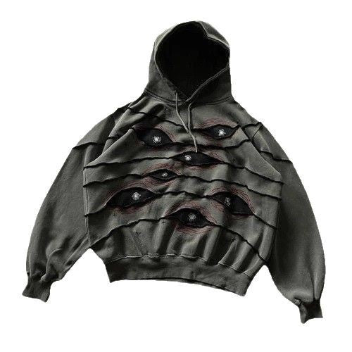 3D Graphic Oversized Hoodie