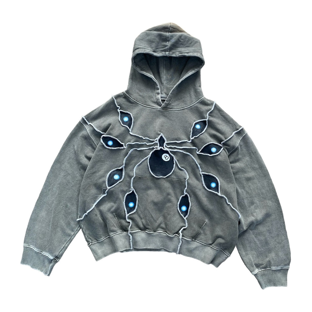 All-Seeing Patchwork Hoodie