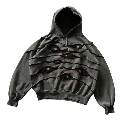 3D Graphic Oversized Hoodie