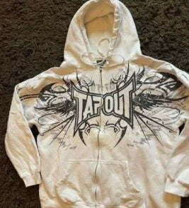 Skeleton Zip-Up Hoodie