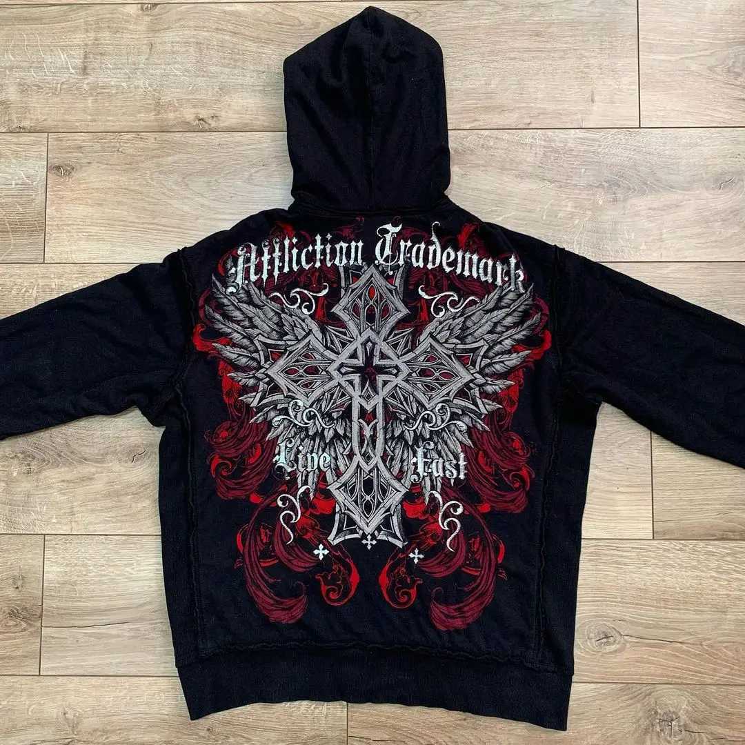 Skeleton Zip-Up Hoodie