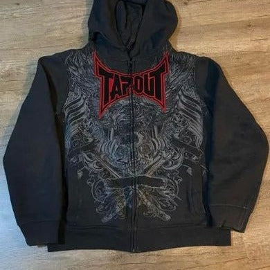 Skeleton Zip-Up Hoodie