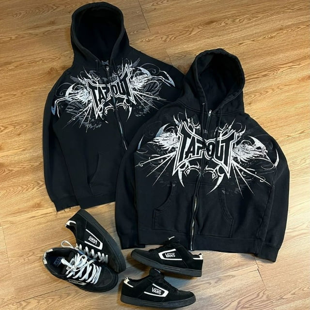Skeleton Zip-Up Hoodie
