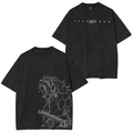 Demon Slayer Anime Unisex Washed T-Shirt