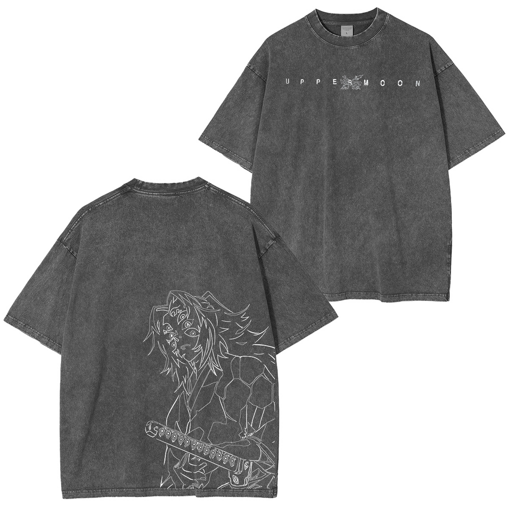 Demon Slayer Anime Unisex Washed T-Shirt