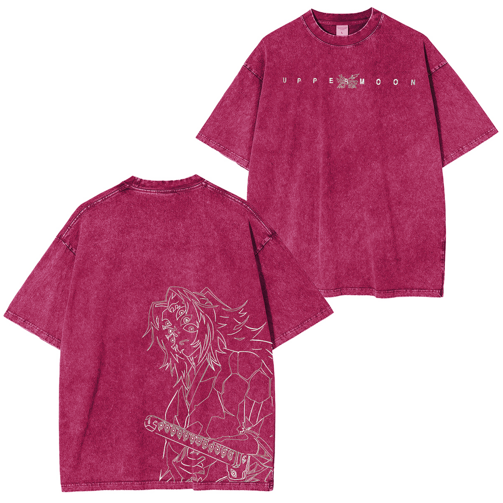 Demon Slayer Anime Unisex Washed T-Shirt