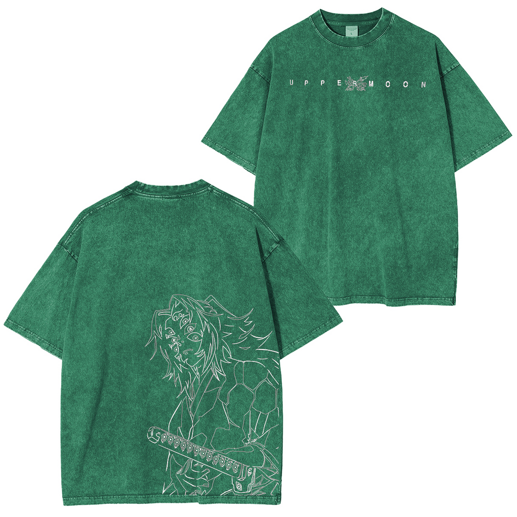 Demon Slayer Anime Unisex Washed T-Shirt