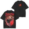 Demon Slayer Anime Unisex Washed T-Shirt
