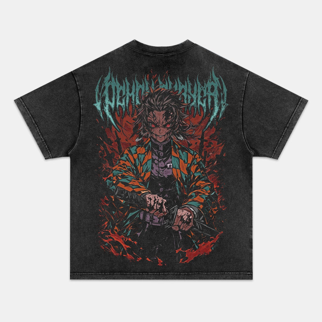 Unisex Anime Inspired Vintage T-Shirt