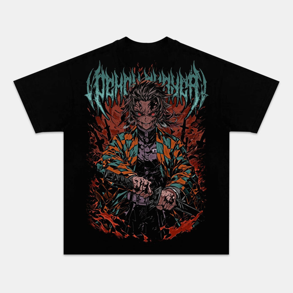 TANJIRO UNISEX ANIME INSPIRED VINTAGE TEE丨DEMON SLAYER