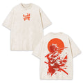 UNISEX ANIME INSPIRED VINTAGE OVERSIZED TEE丨DEMON SLAYER-[DS]