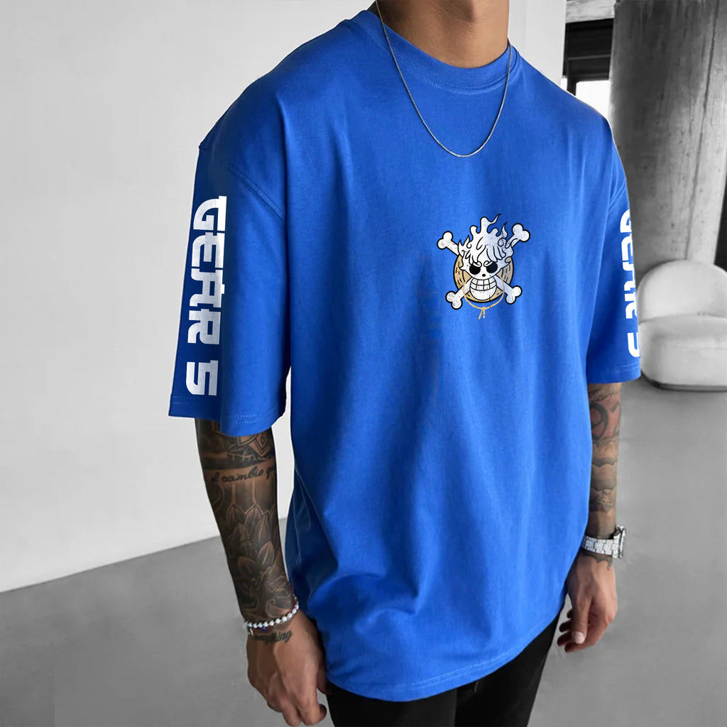Unisex Fit Vintage T-Shirt|Luffy Gear 5