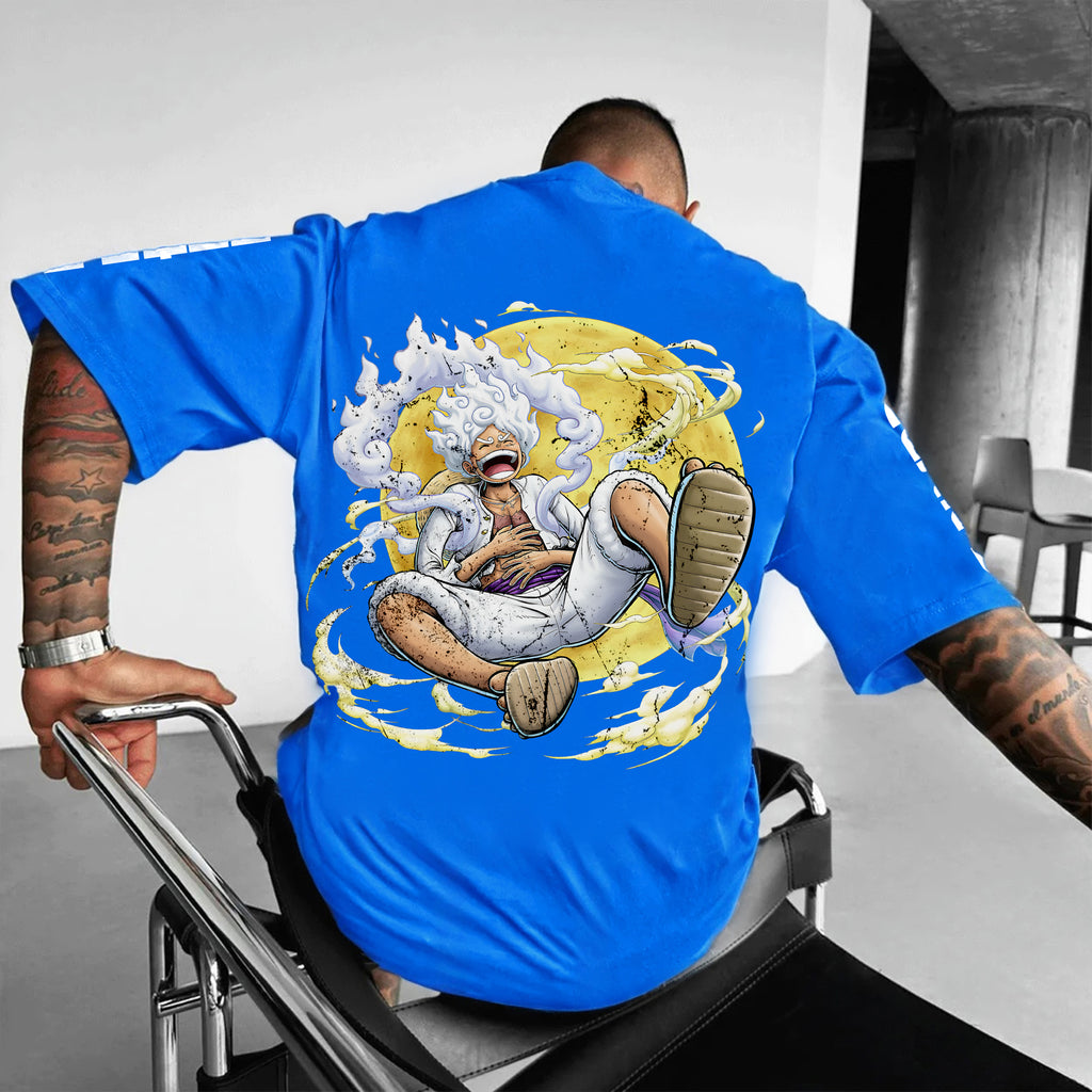 Unisex Fit Vintage T-Shirt|Luffy Gear 5