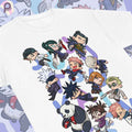 Jujutsu Kaisen Chibi Art JJK Anime Shirt