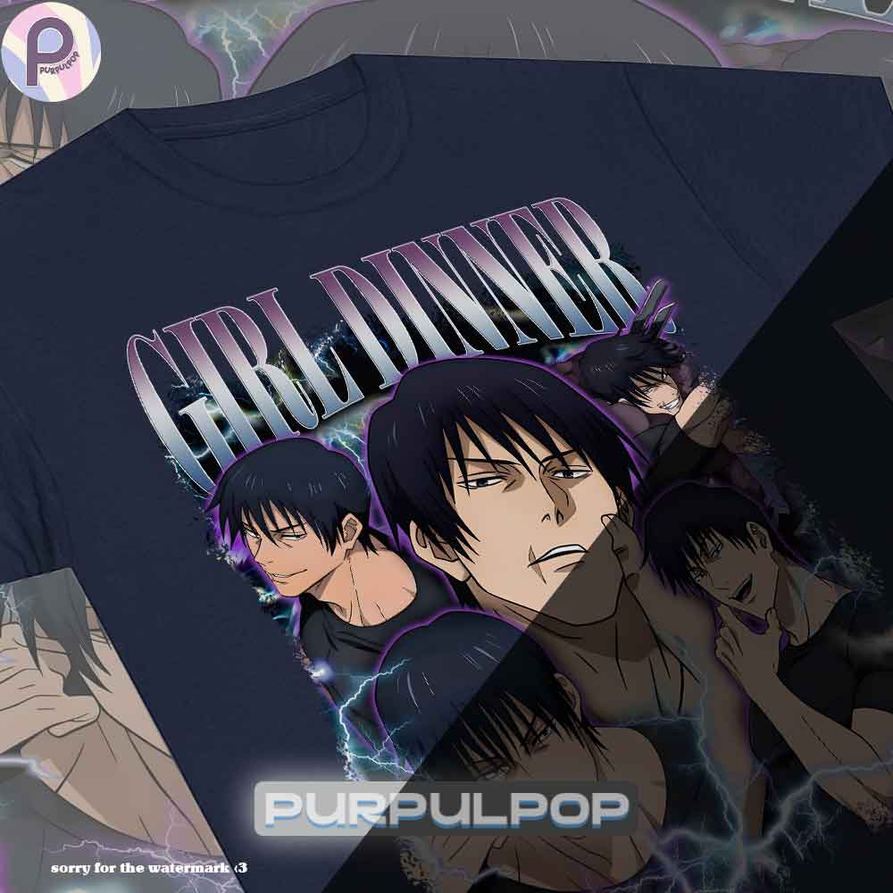 Toji Fushiguro Girl Dinner Jujutsu Kaisen JJK Shirt