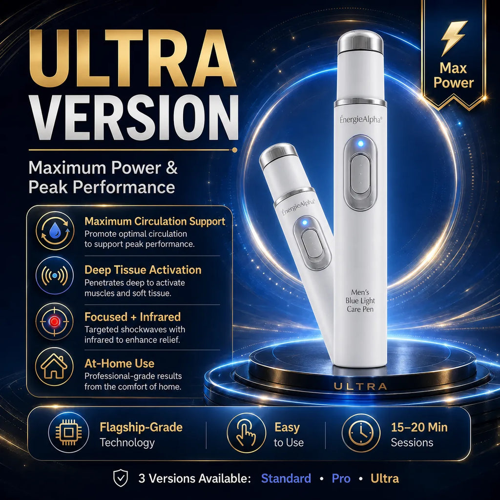 OFFICIAL BRAND 💪Advanced Acoustic Shockwave Therapy restores penile tissue health to enhance rise rigidity, stamina, and male performance confidence, relieving muscle pain, joint stiffness, tendon discomfort📈
