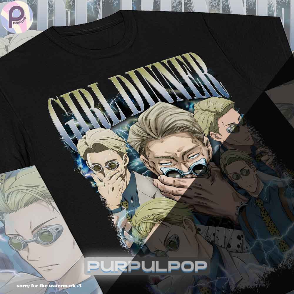 Nanami Girl Dinner Jujutsu Kaisen Shirt