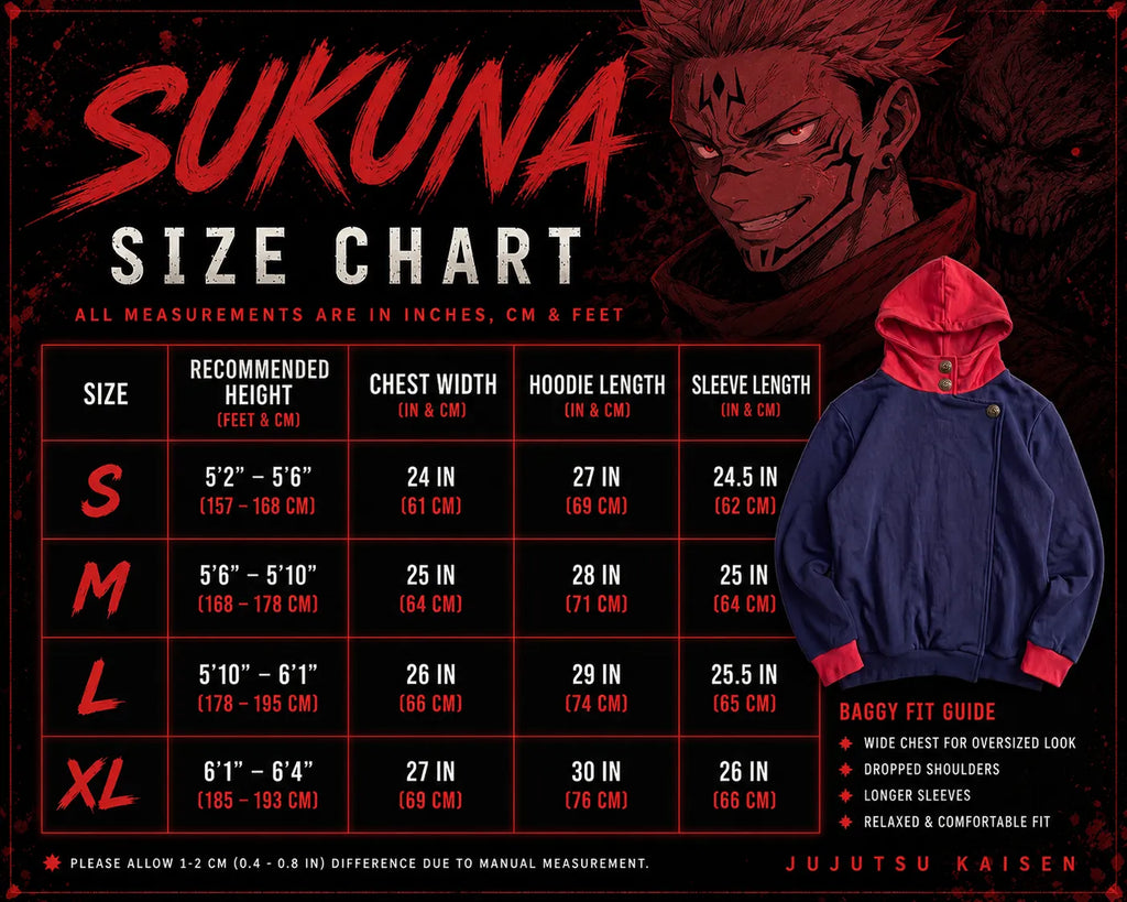 SUKUNA HOODIE