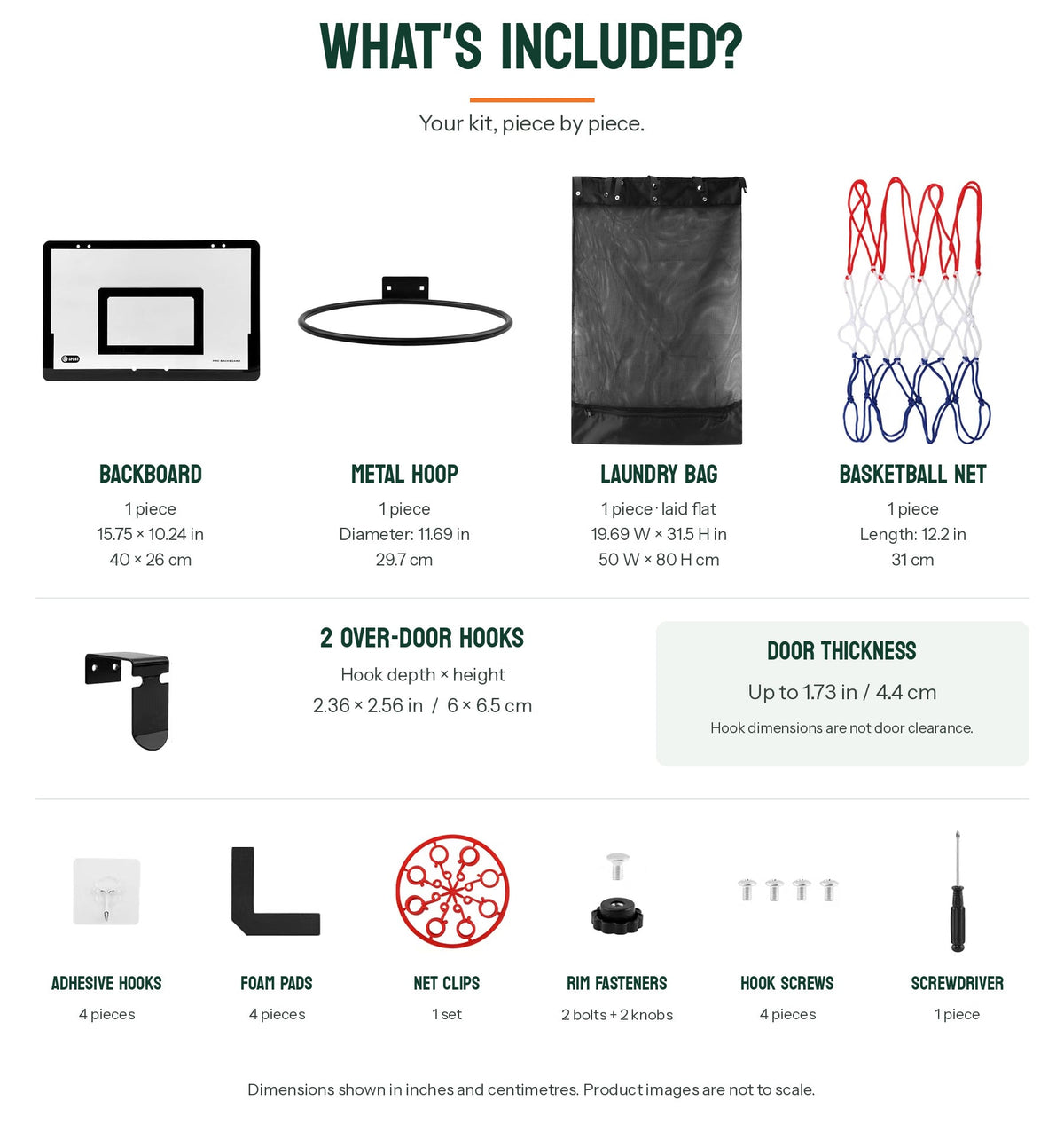 2-in-1 Basketball Laundry Hoop