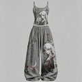 Inuyasha Top & Elasticated Trousers Two-Piece Set