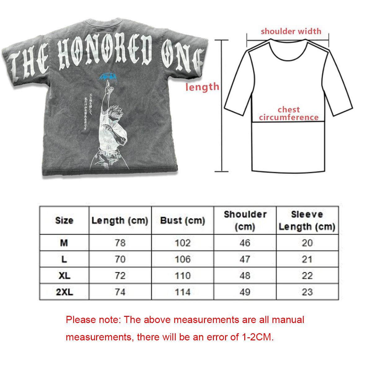 VINTAGE TEE丨The Honored One Tee-JJK