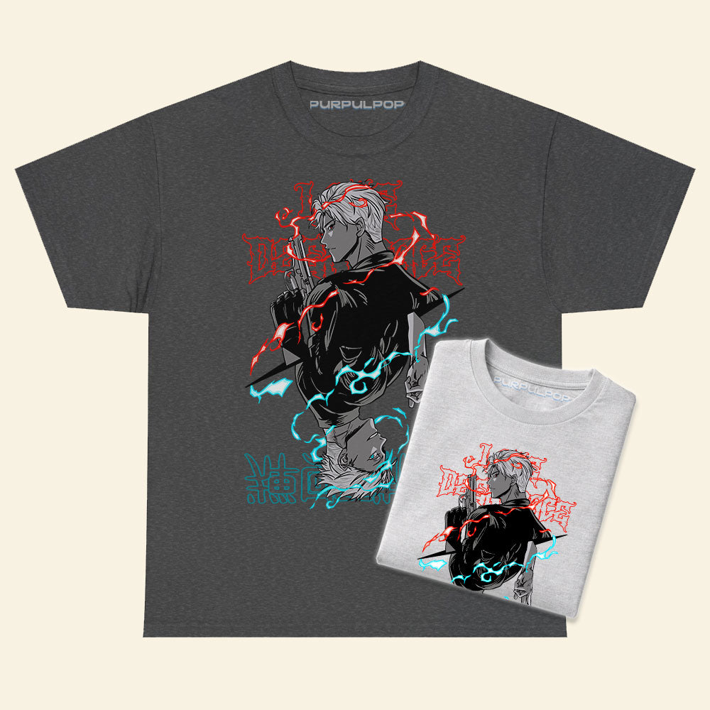 Sylus and Gojo Satoru Upside-down Art Shirt