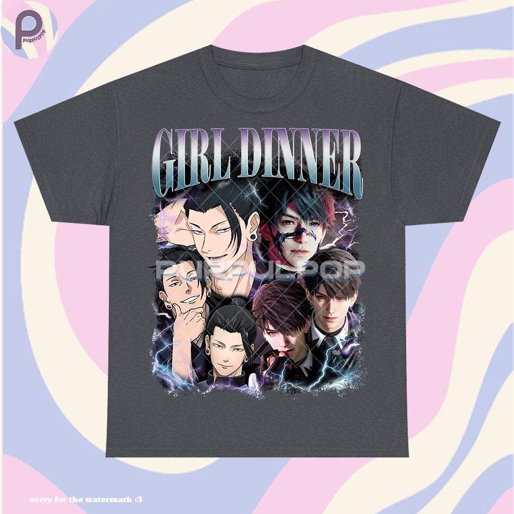 Geto and Caleb Girl Dinner Love and Deepspace JJK Shirt