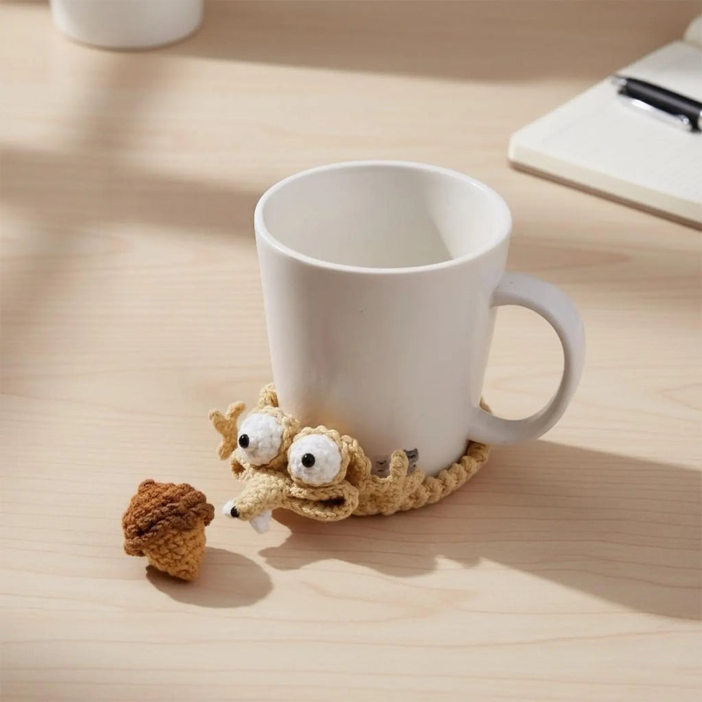 Crochet Lizard Coaster