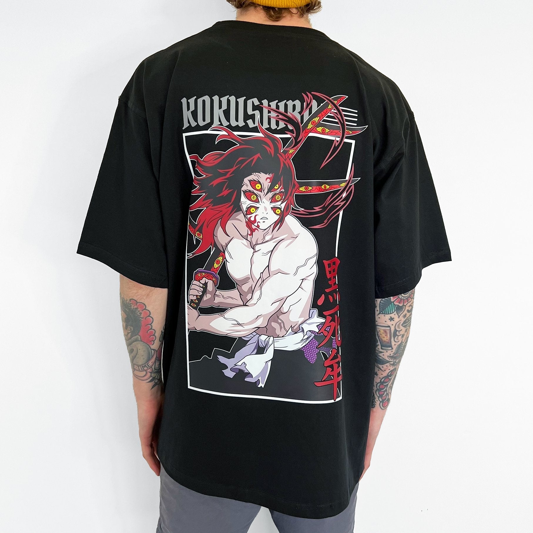Unisex Vintage Tee丨Demon Slayer