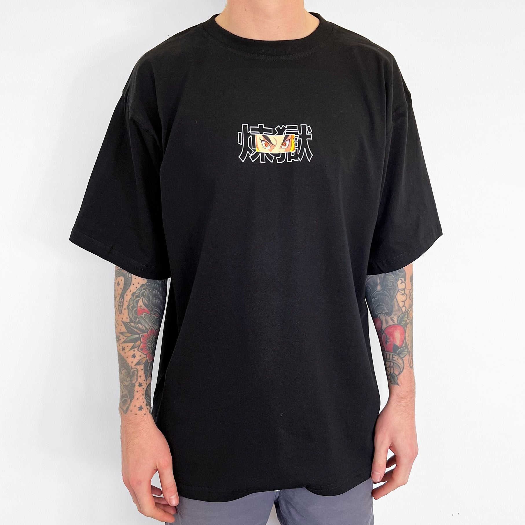 Unisex Vintage Tee丨Demon Slayer